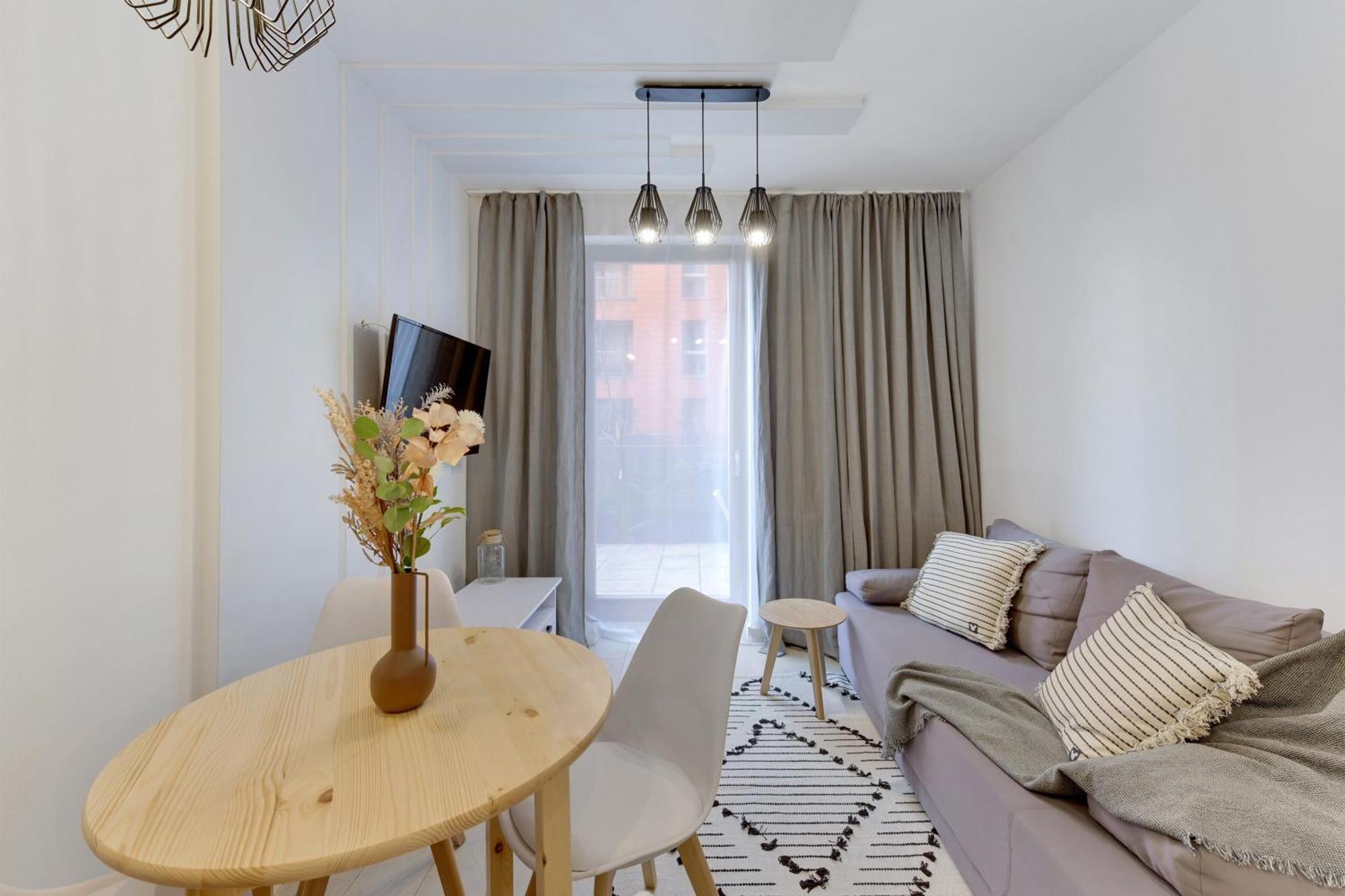 Aura Island Riverside By Downtown Apartments Gdansk Bilik gambar