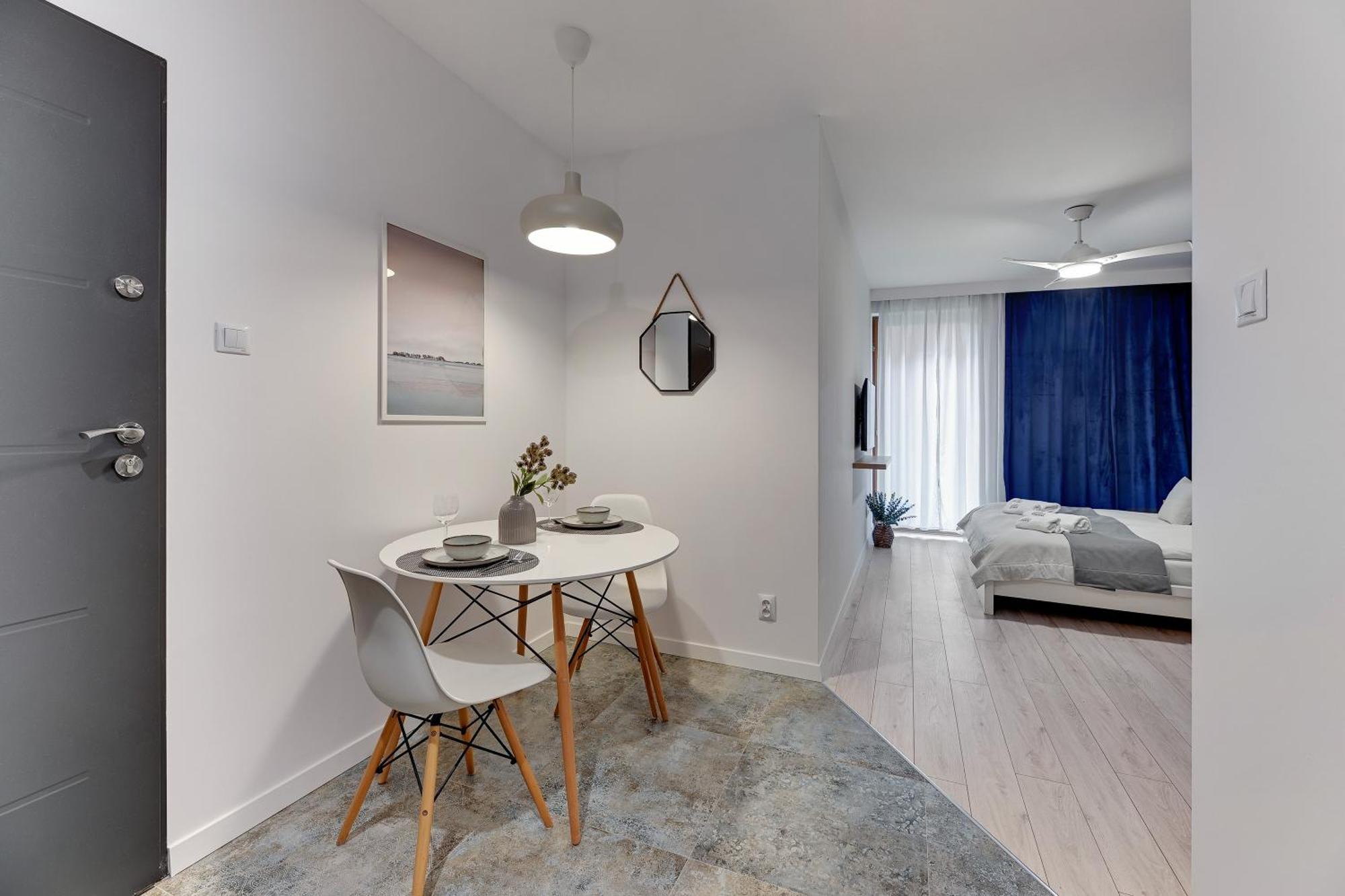 Aura Island Riverside By Downtown Apartments Gdansk Bilik gambar