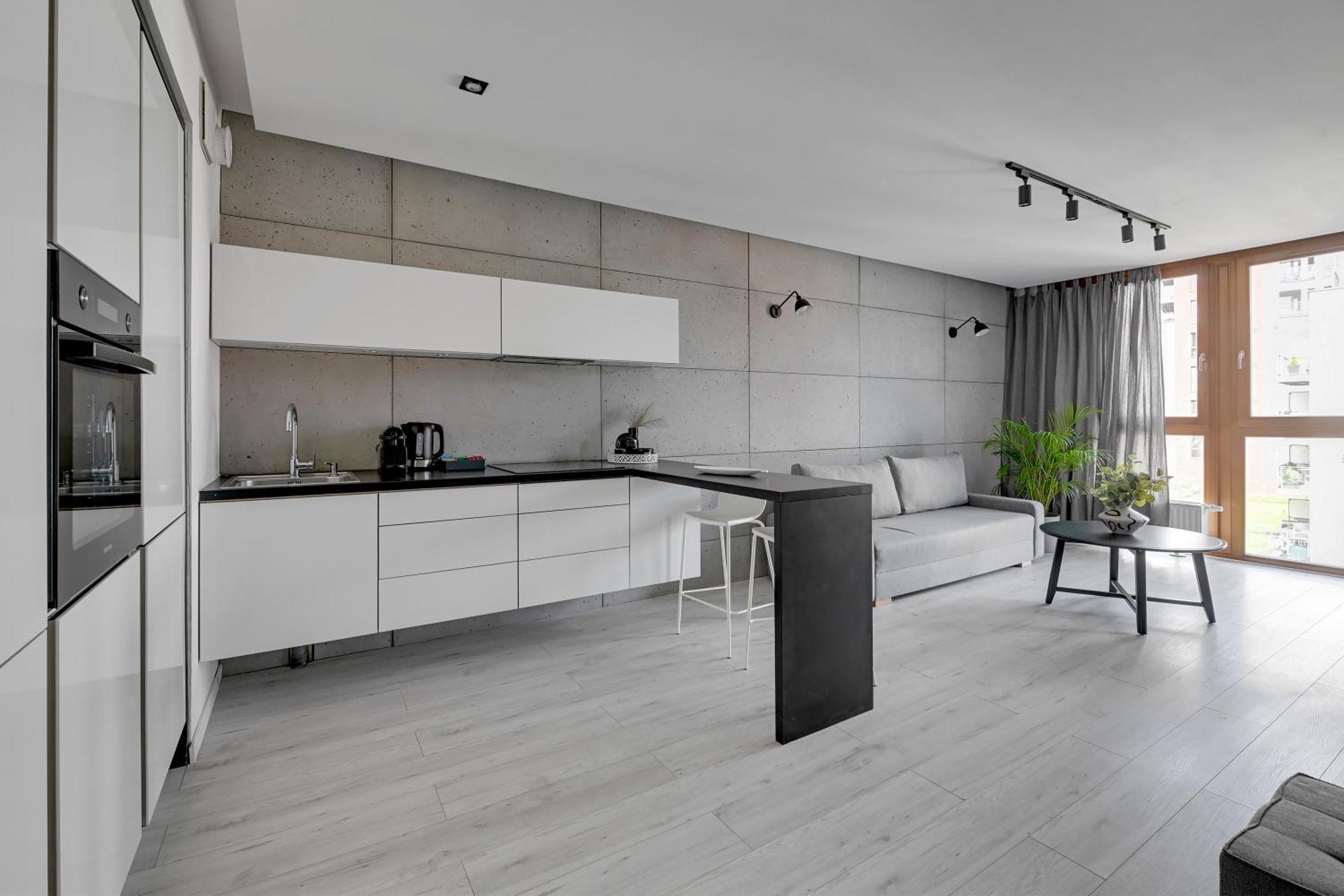Aura Island Riverside By Downtown Apartments Gdansk Bilik gambar