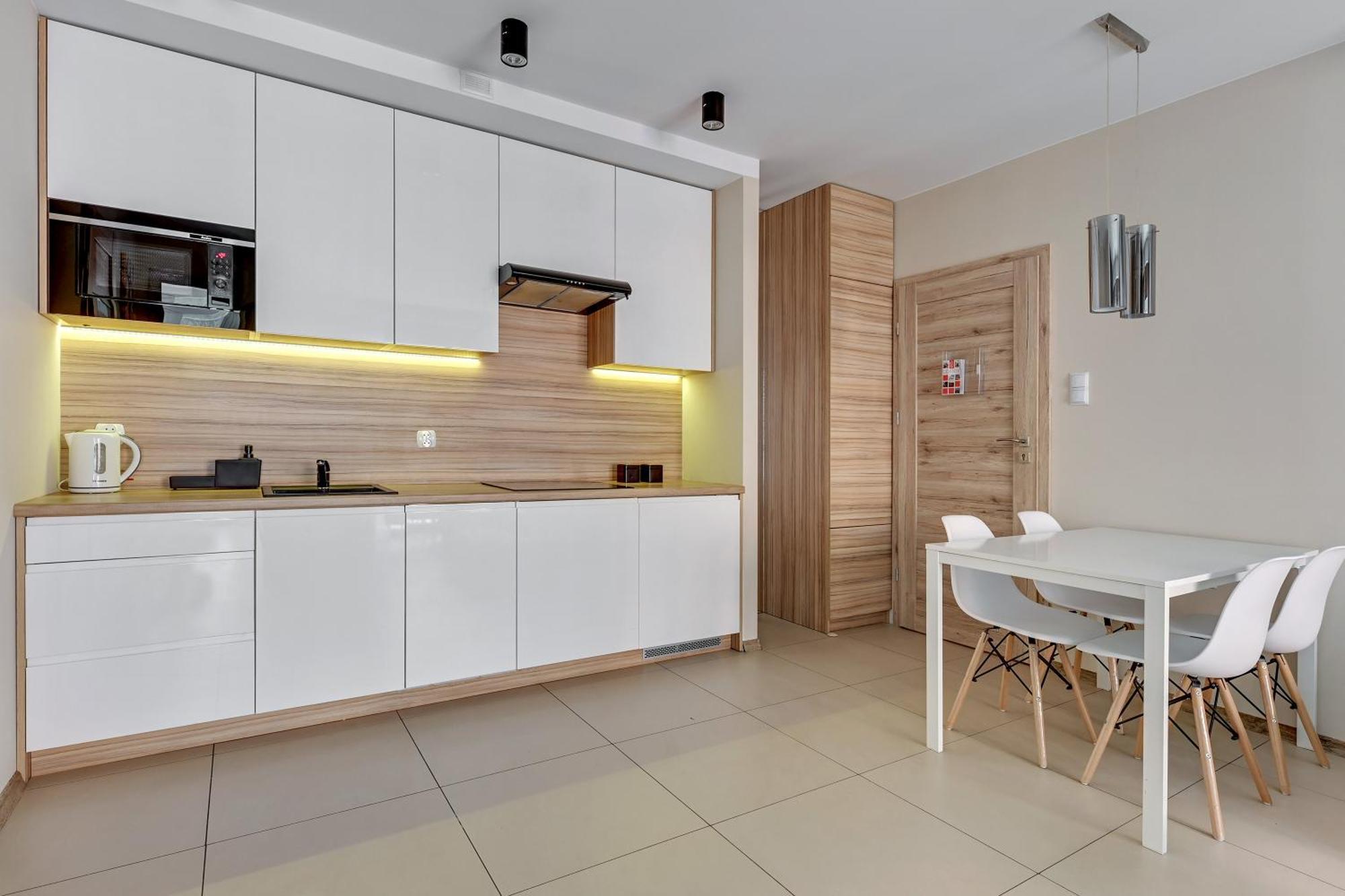 Aura Island Riverside By Downtown Apartments Gdansk Bilik gambar