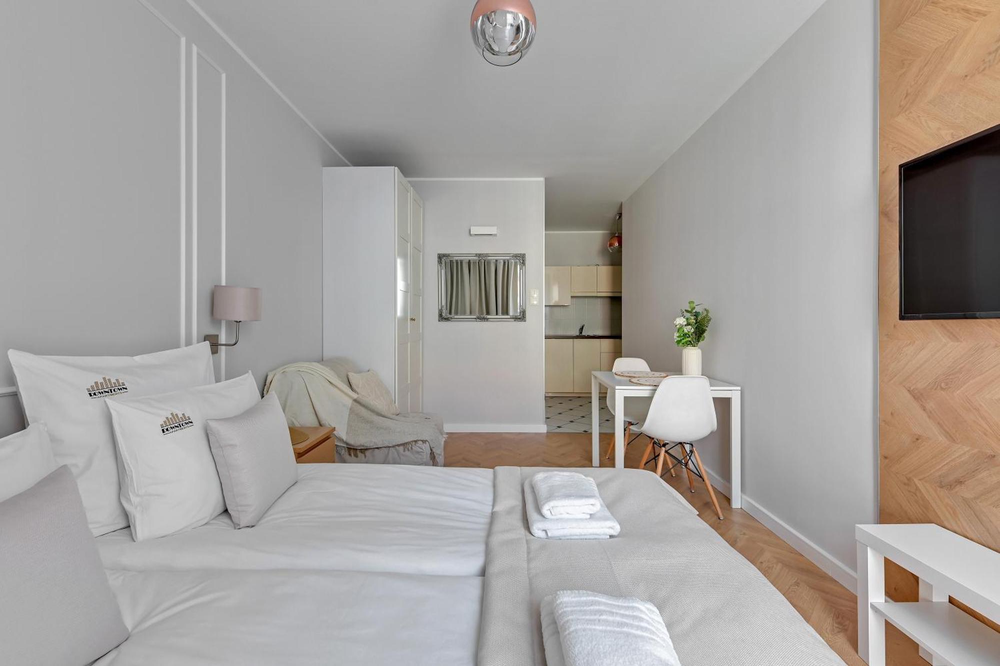 Aura Island Riverside By Downtown Apartments Gdansk Bilik gambar