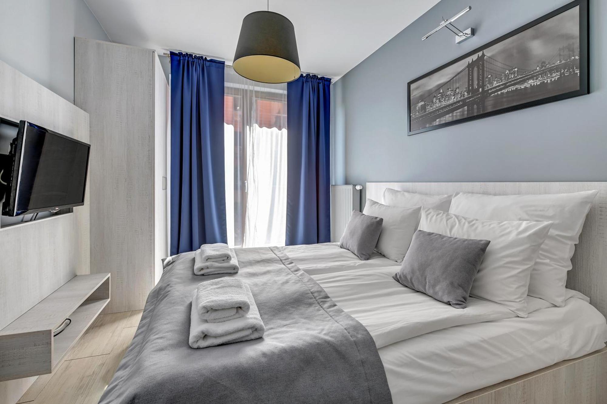Aura Island Riverside By Downtown Apartments Gdansk Bilik gambar