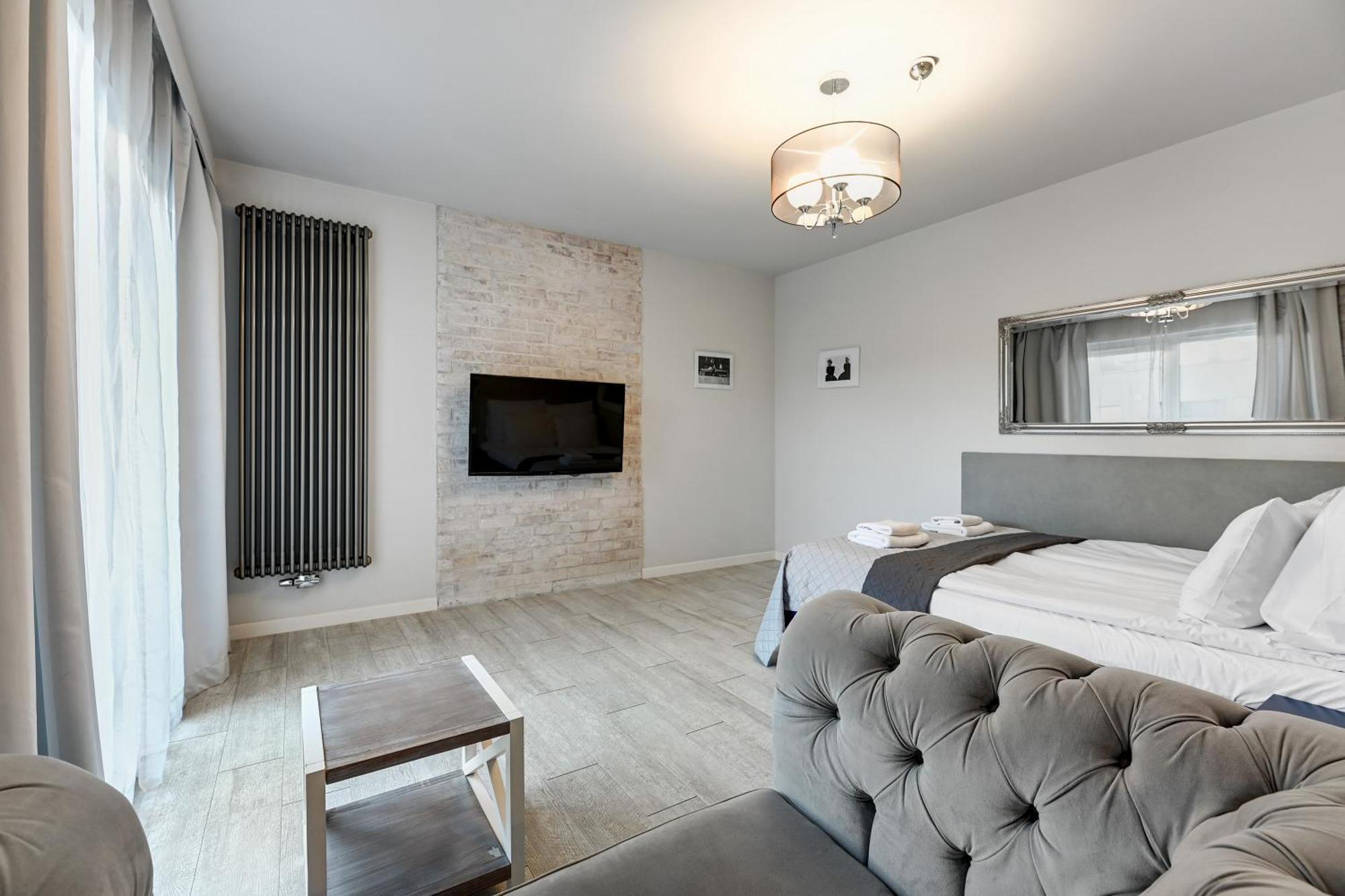 Aura Island Riverside By Downtown Apartments Gdansk Bilik gambar