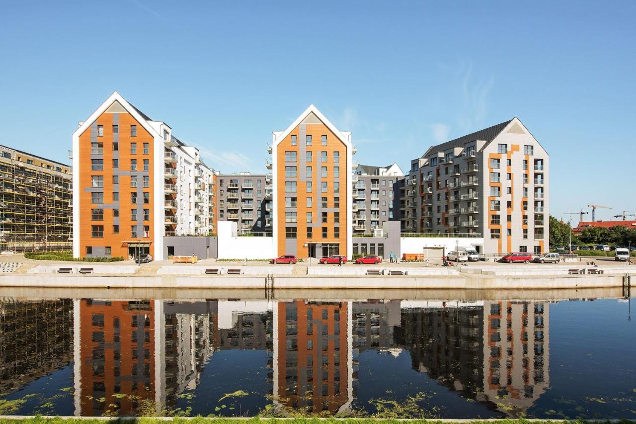 Aura Island Riverside By Downtown Apartments Gdansk Luaran gambar